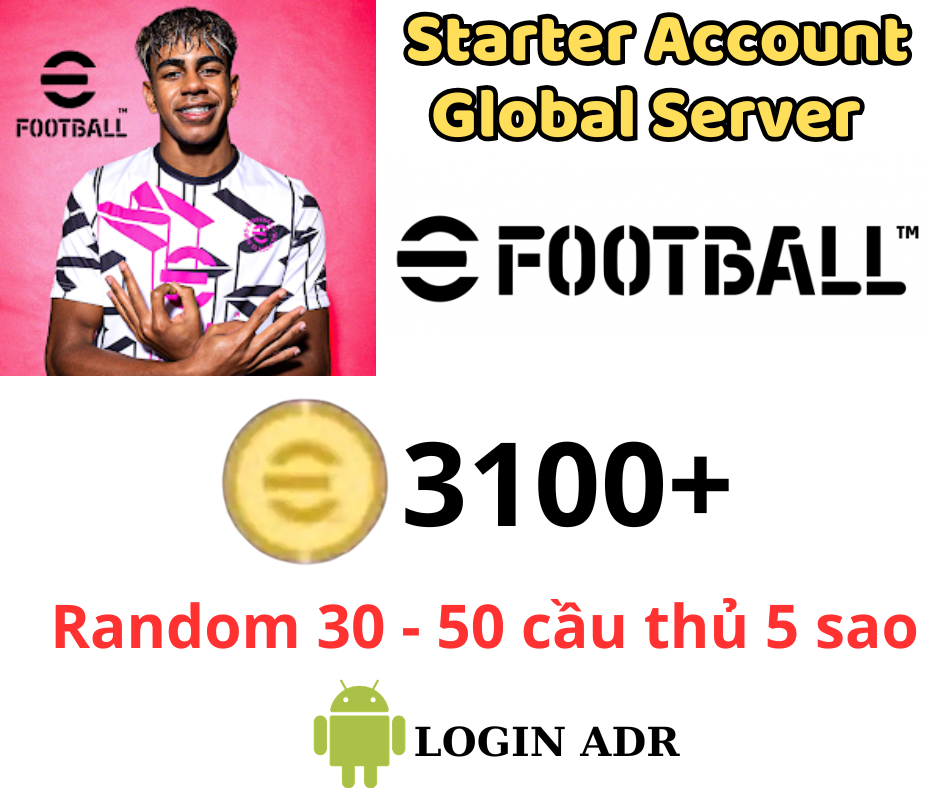 [GLOBAL - ADR] 3100+ Coins eFootball™
